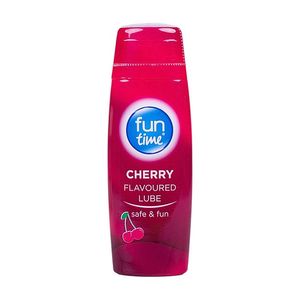 Fun Time Cherry Flavoured Lube Safe & Fun 75ml
